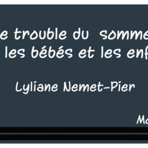 Le trouble du sommeil chez les enfants