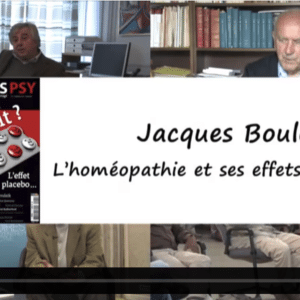 L’homéopathie et ses effets secondaires : Jacques Boulet