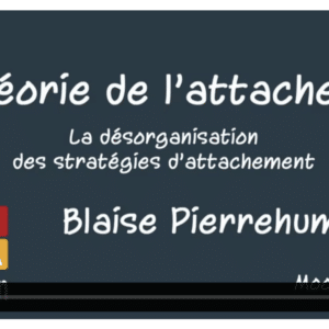 La désorganisation des stratégies d'attachement