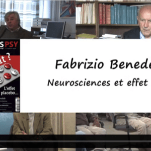 Neurosciences et effet placebo : Fabrizio Benedetti